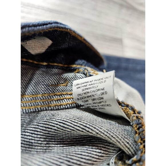 New York & Company Jeans Womens 2 Blue Low Rise Bootcut Curvy Stretch Denim - Picture 8 of 13